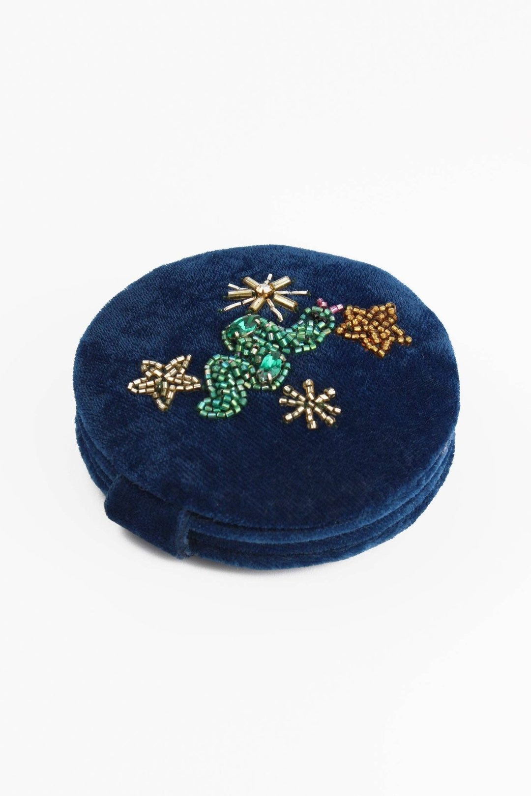 SNAKE AND CELESTIAL COMPACT MIRROR - Violet Elizabeth - Apparel & Accessories