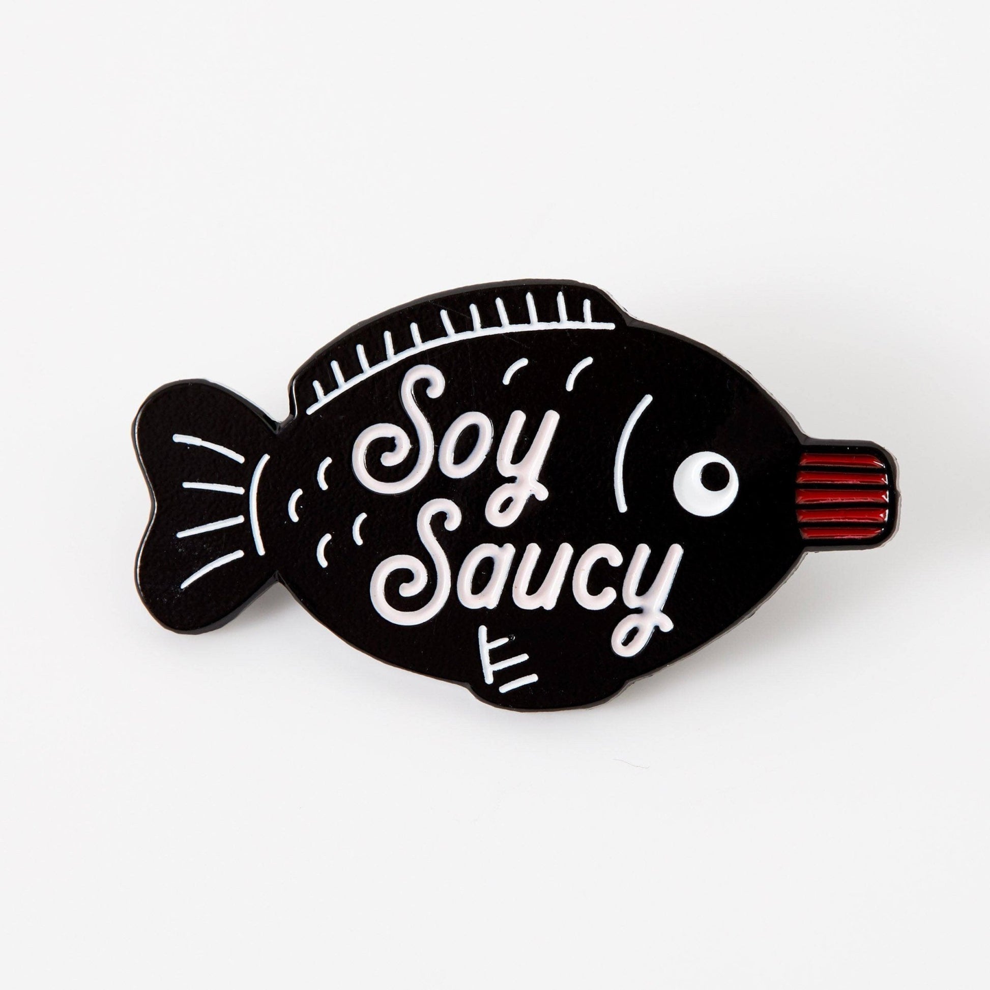 Soy Saucy Enamel Pin - Violet Elizabeth - Jewellery