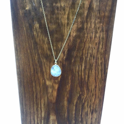 Speckled moonstone necklace - Violet Elizabeth - Jewellery