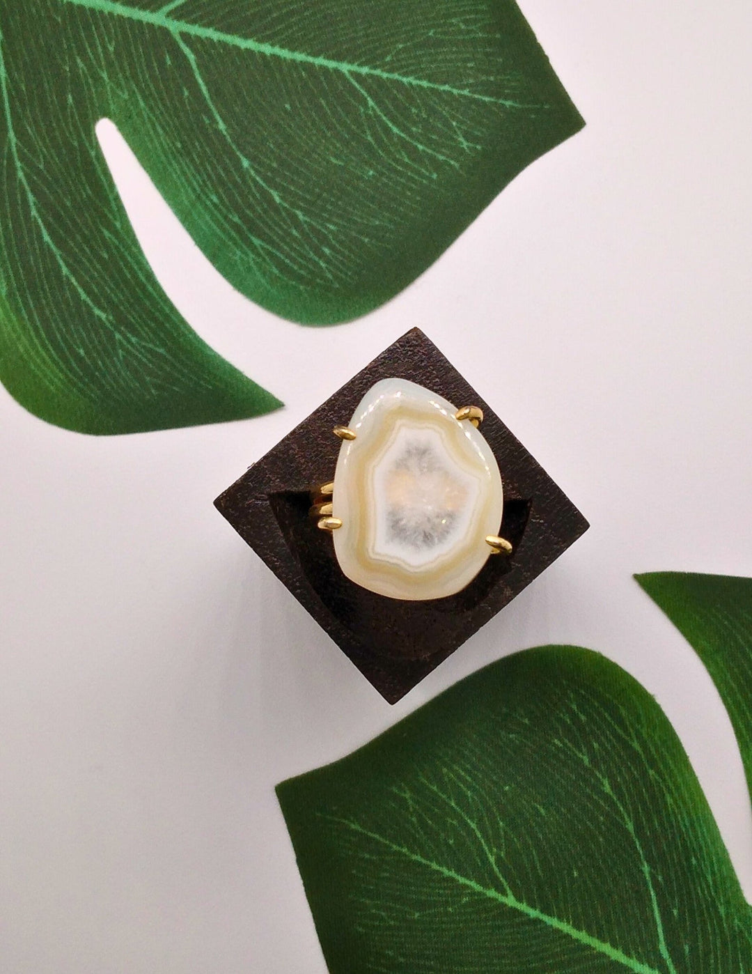 Star Shine Claw Geode Druzy Ring - Violet Elizabeth - Jewellery