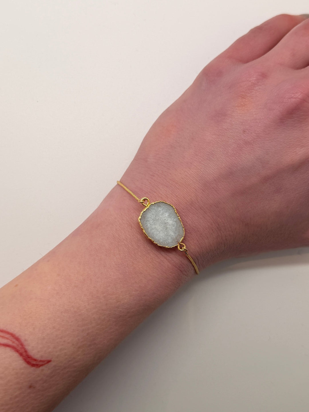 Star Shine Half Geode Druzy Bracelet - Violet Elizabeth - Jewellery