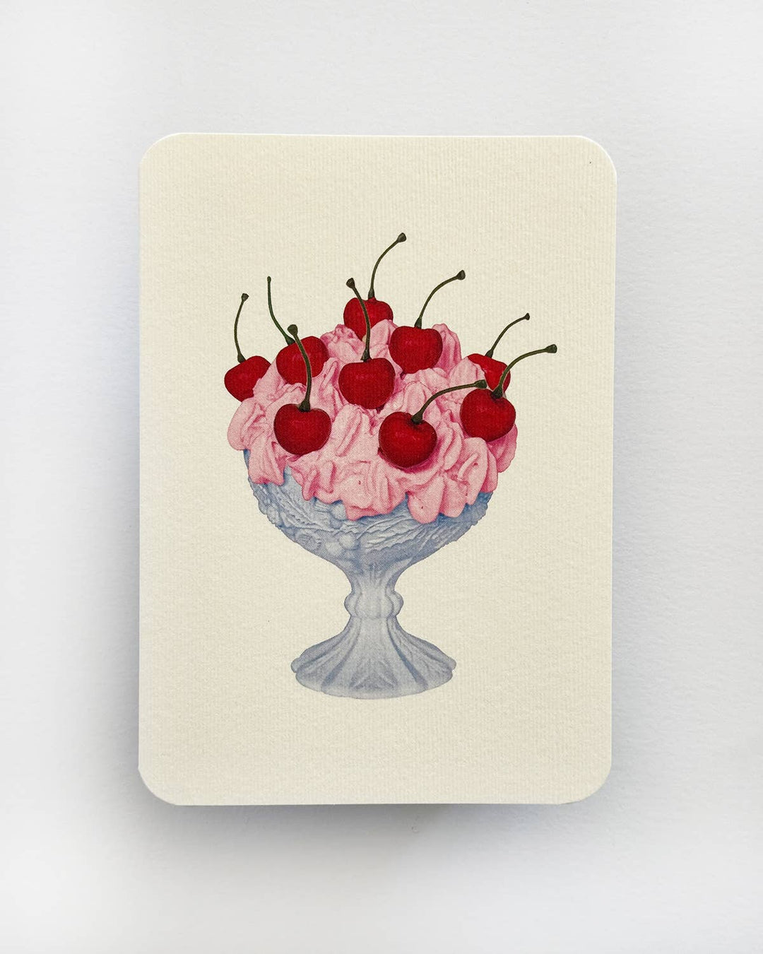 Strawberry Chantilly Cream Greeting Card | Birthday Card - Violet Elizabeth - 
