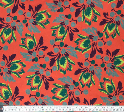 Sun kissed orchard Screen Printed Fabric 100% Cotton - Violet Elizabeth - Haberdashery