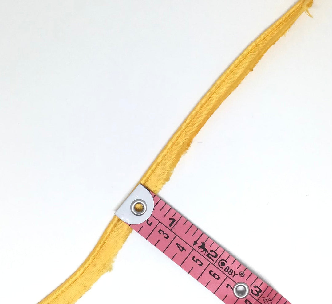 Sun Yellow Piping 10Mm - Violet Elizabeth - Haberdashery