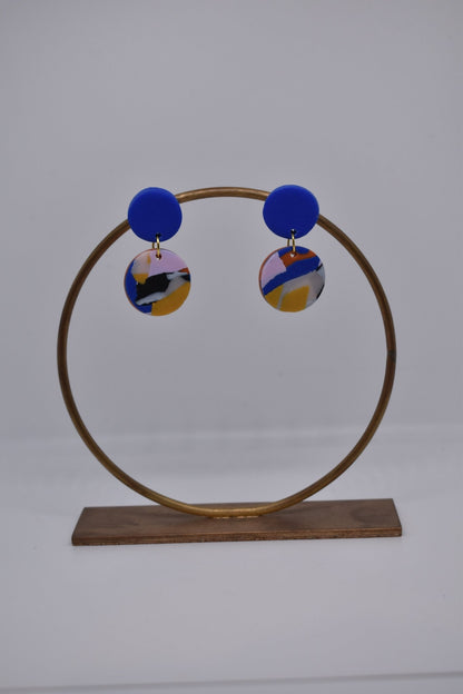 Sunburnt country: Mini hoops - Violet Elizabeth - Jewellery