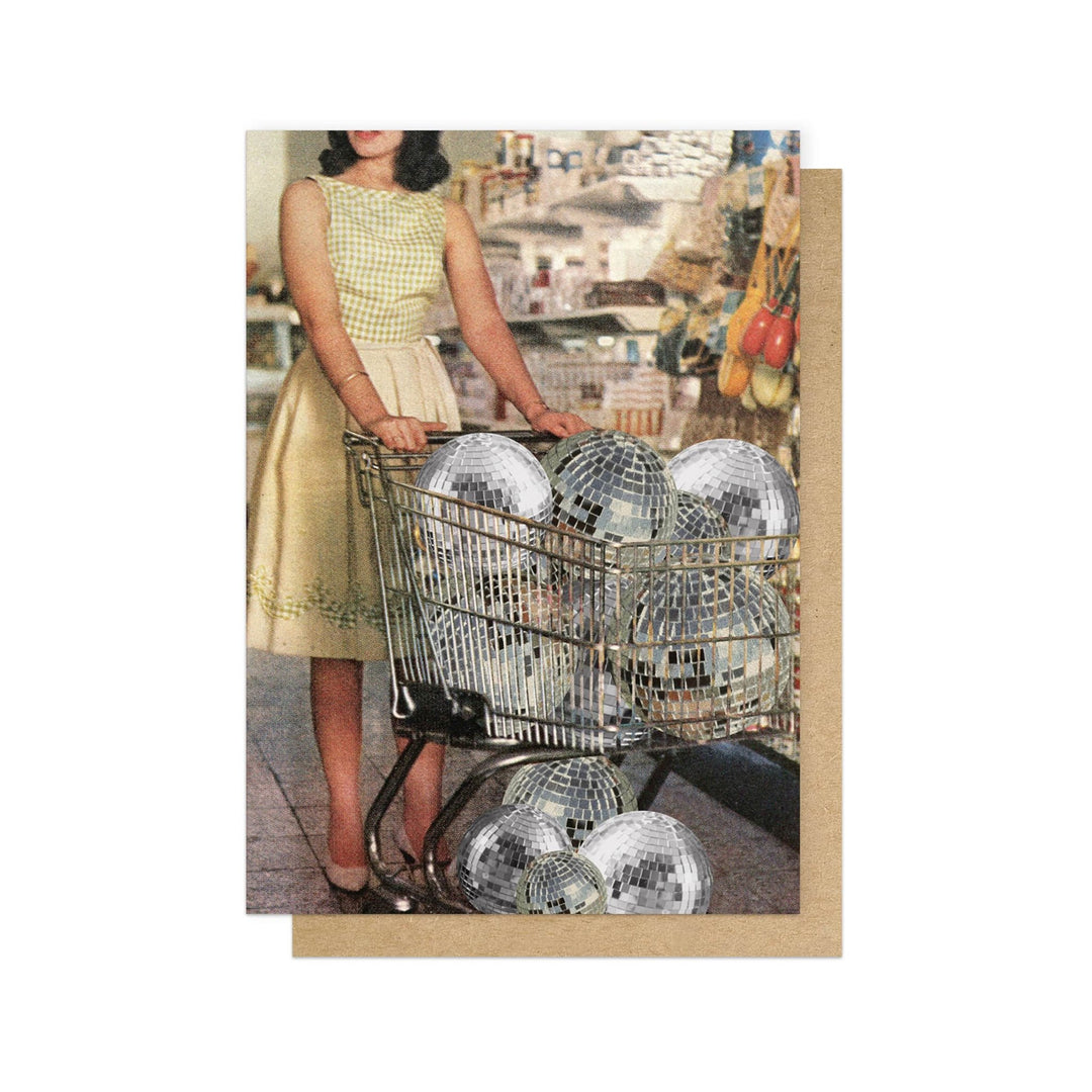 Supermarket Greetings Card - Violet Elizabeth - 