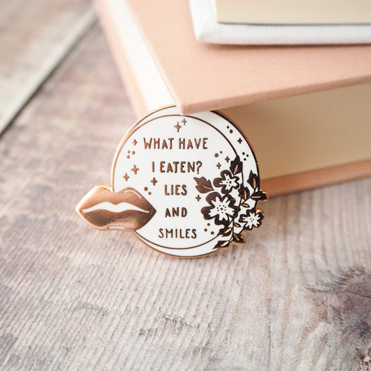Sylvia Plath Enamel Pin Badge - Women Poets Collection - Violet Elizabeth - 
