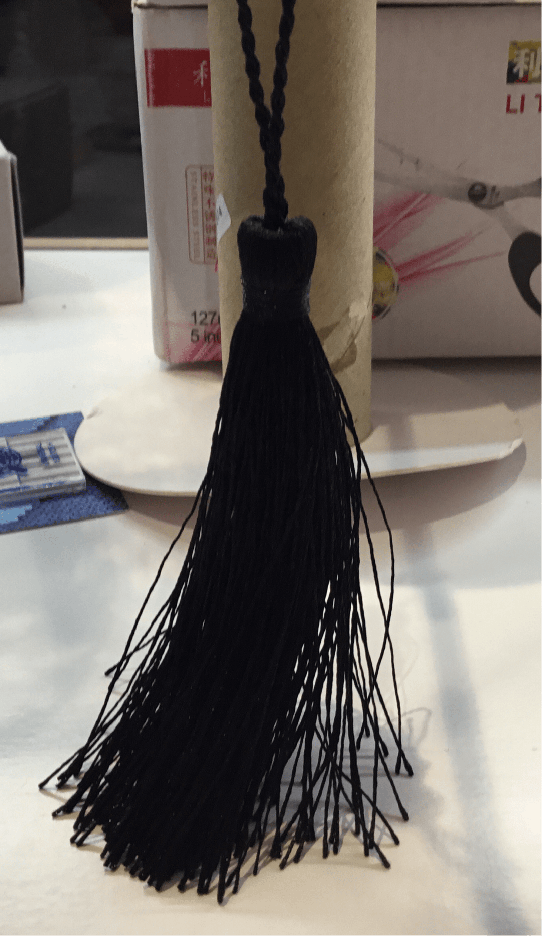 Tassels with shimmer - Violet Elizabeth - Haberdashery