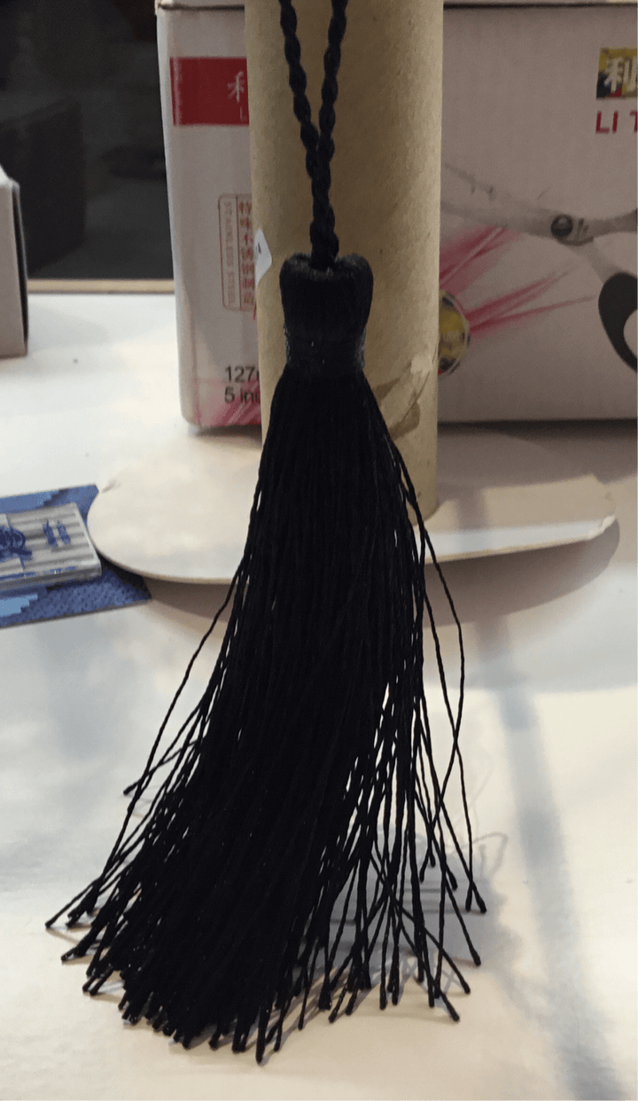 Tassels with shimmer - Violet Elizabeth - Haberdashery