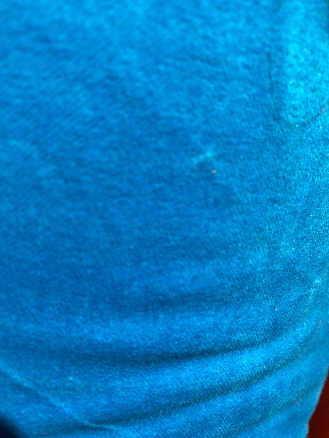 Teal Velvet hand dyed Fabric 100% Cotton - Violet Elizabeth - Haberdashery