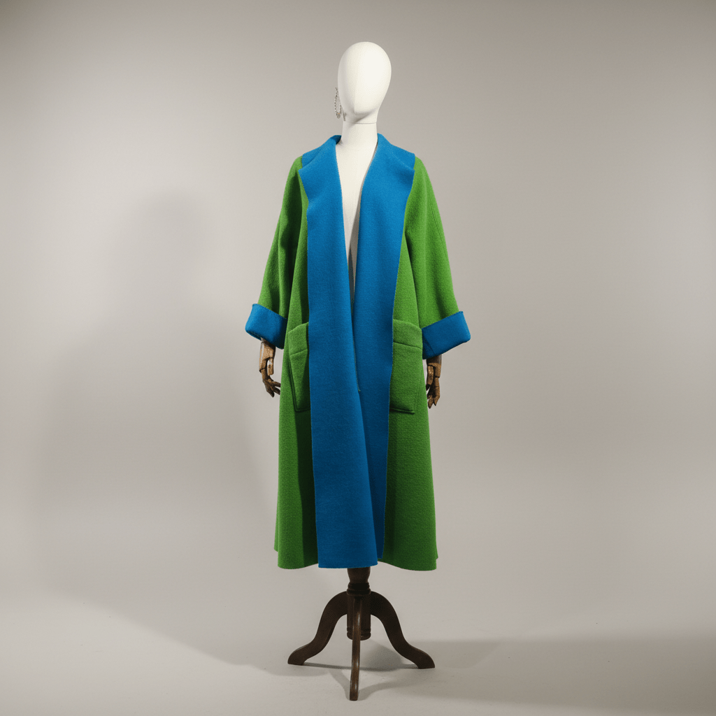 The Hepburn Wool Coat - Violet Elizabeth - 