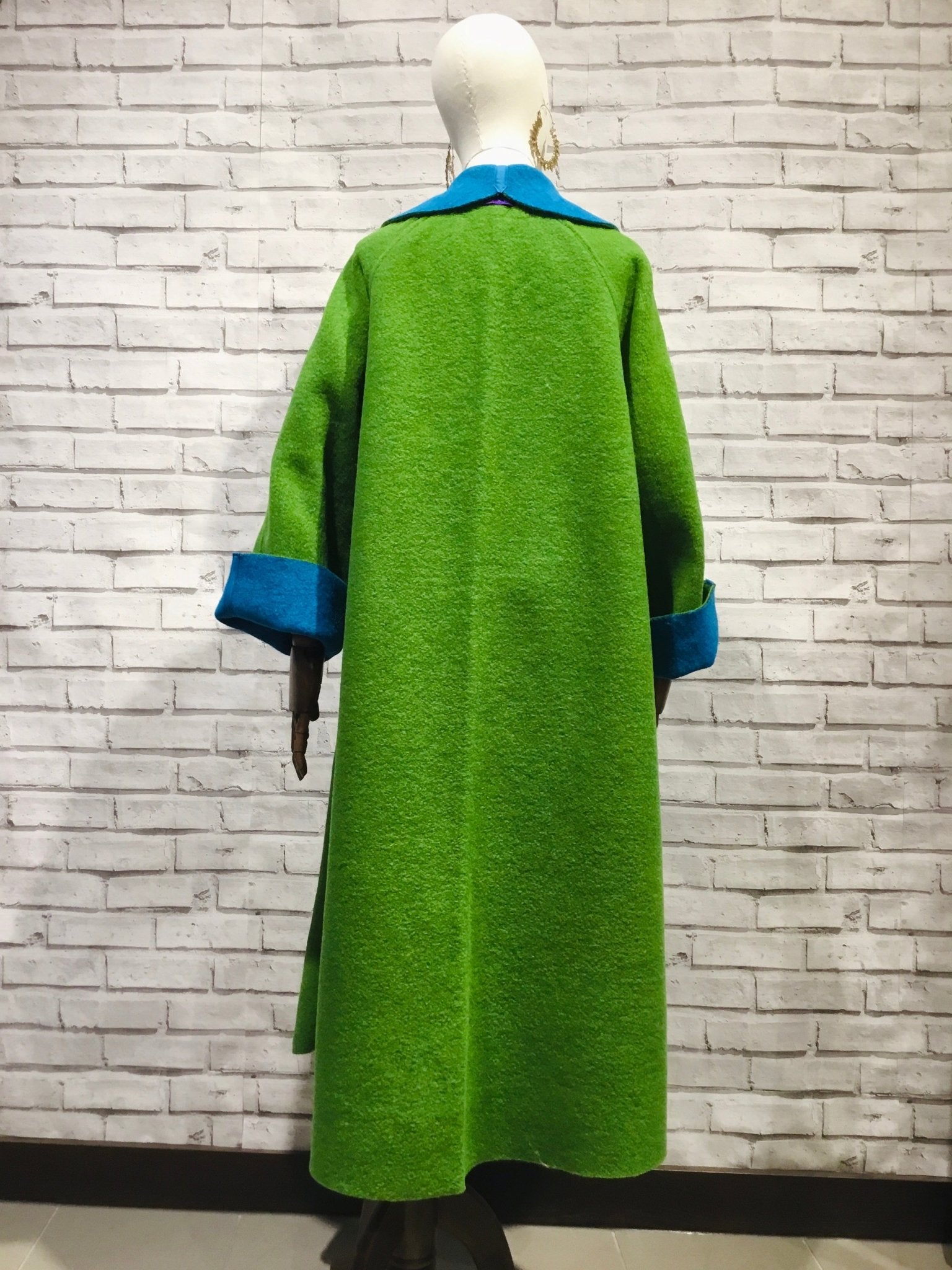 The Hepburn Wool Coat - Violet Elizabeth - 