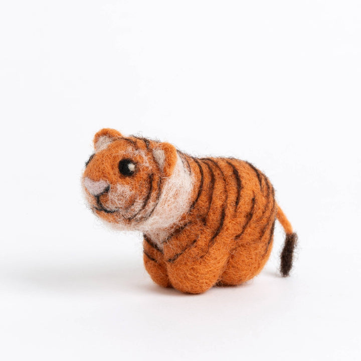 Tiger Mini Needle Felting Kit | Complete Craft Kit - Violet Elizabeth - Haberdashery