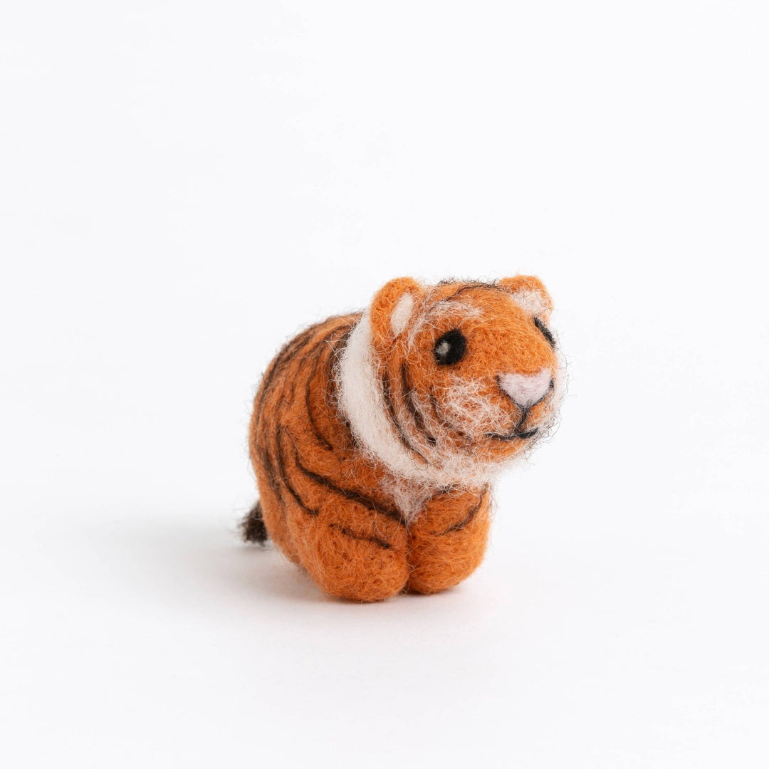 Tiger Mini Needle Felting Kit | Complete Craft Kit - Violet Elizabeth - Haberdashery