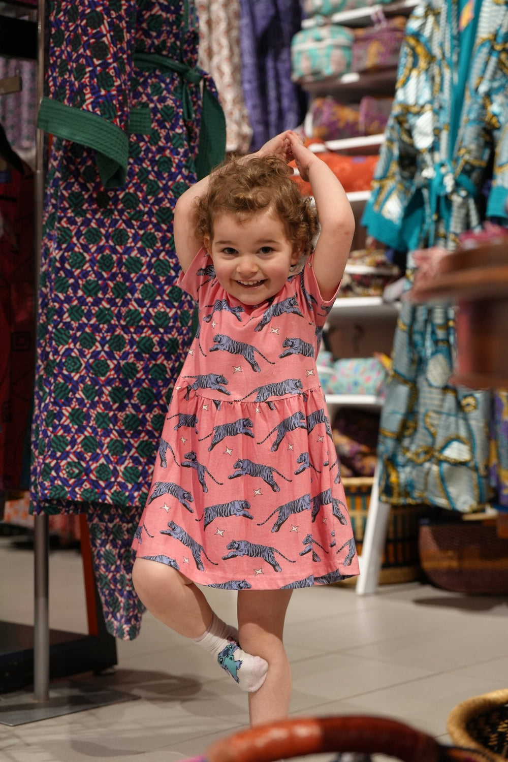 Tiger skater dress - Violet Elizabeth - 