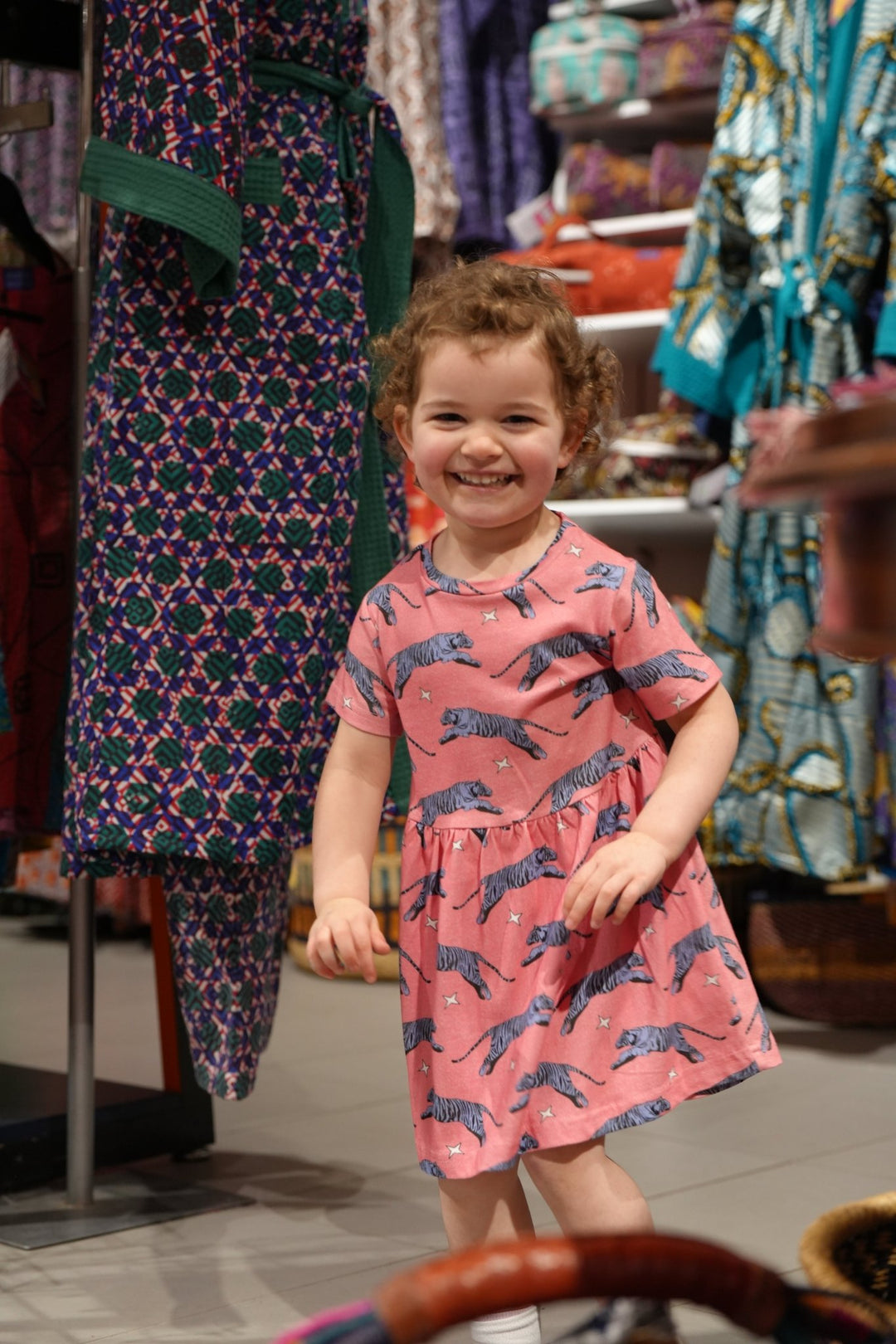 Tiger skater dress - Violet Elizabeth - 