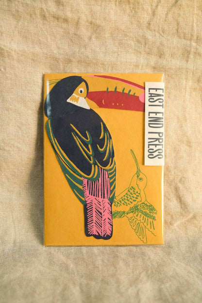 Toucan Greeting Card: C5 - Violet Elizabeth - Gift Cards