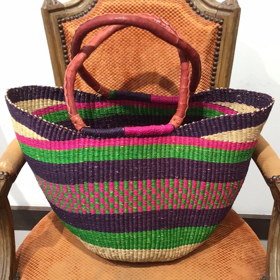 U Shopper Basket - Violet Elizabeth - Baskets