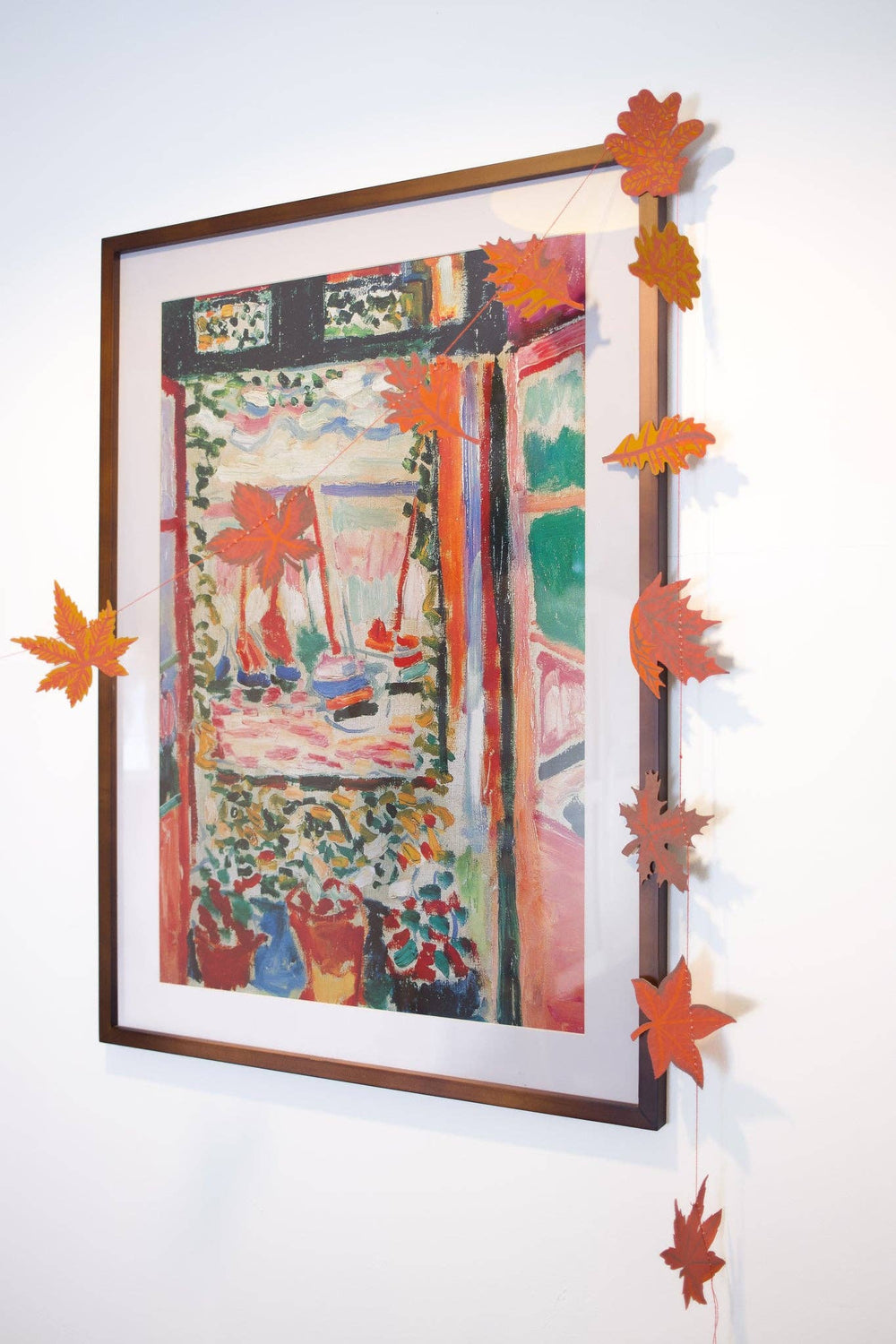 UK/EU: Autumn Leaves Sewn Garland - Violet Elizabeth -