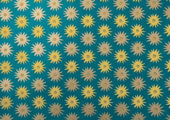 UK/EU: Festive Gift Wrap: Winter's Bloom - Violet Elizabeth -