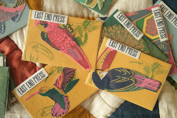 UK/EU: Toucan Greeting Card - Violet Elizabeth -