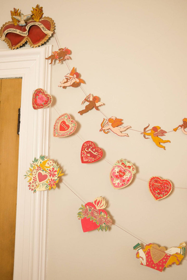 Valentine's Sewn Garland - Violet Elizabeth - 