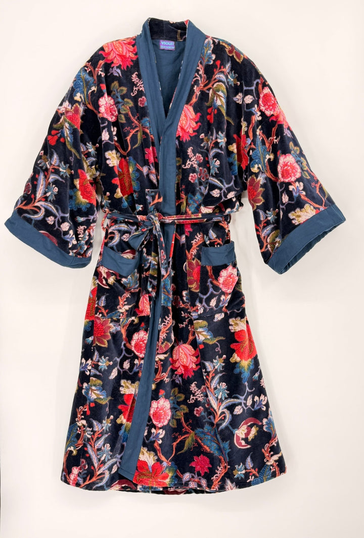 Velvet Robe - Violet Elizabeth - Clothing