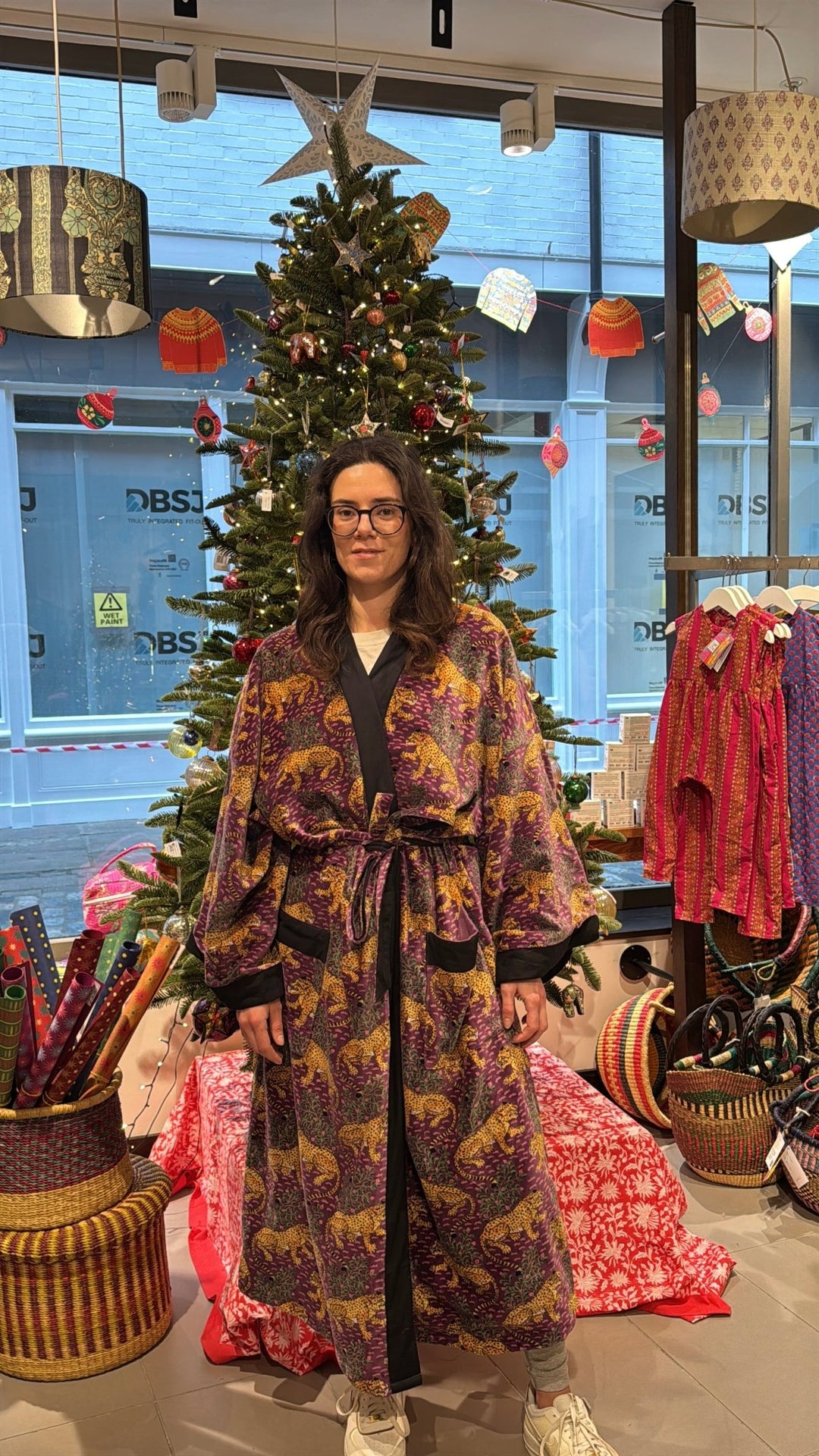 Venus Night Velvet Robe - Violet Elizabeth - Clothing