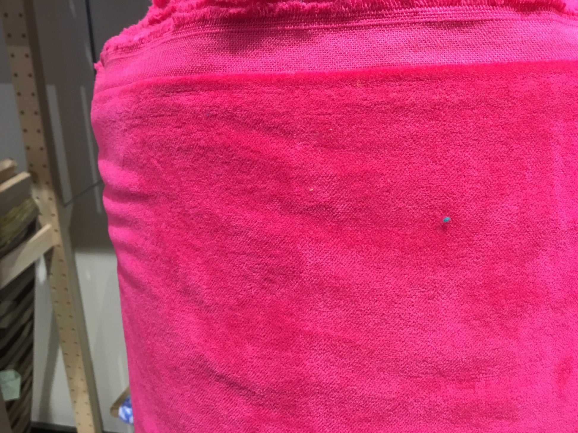Very Pink Velvet hand dyed Fabric 100% Cotton - Violet Elizabeth - Haberdashery