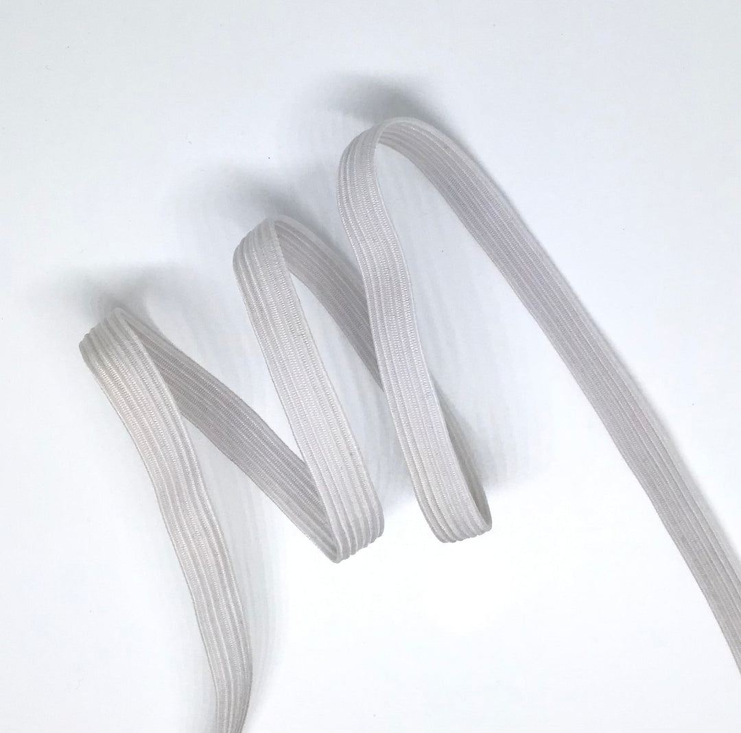 White elastic - Violet Elizabeth - Haberdashery
