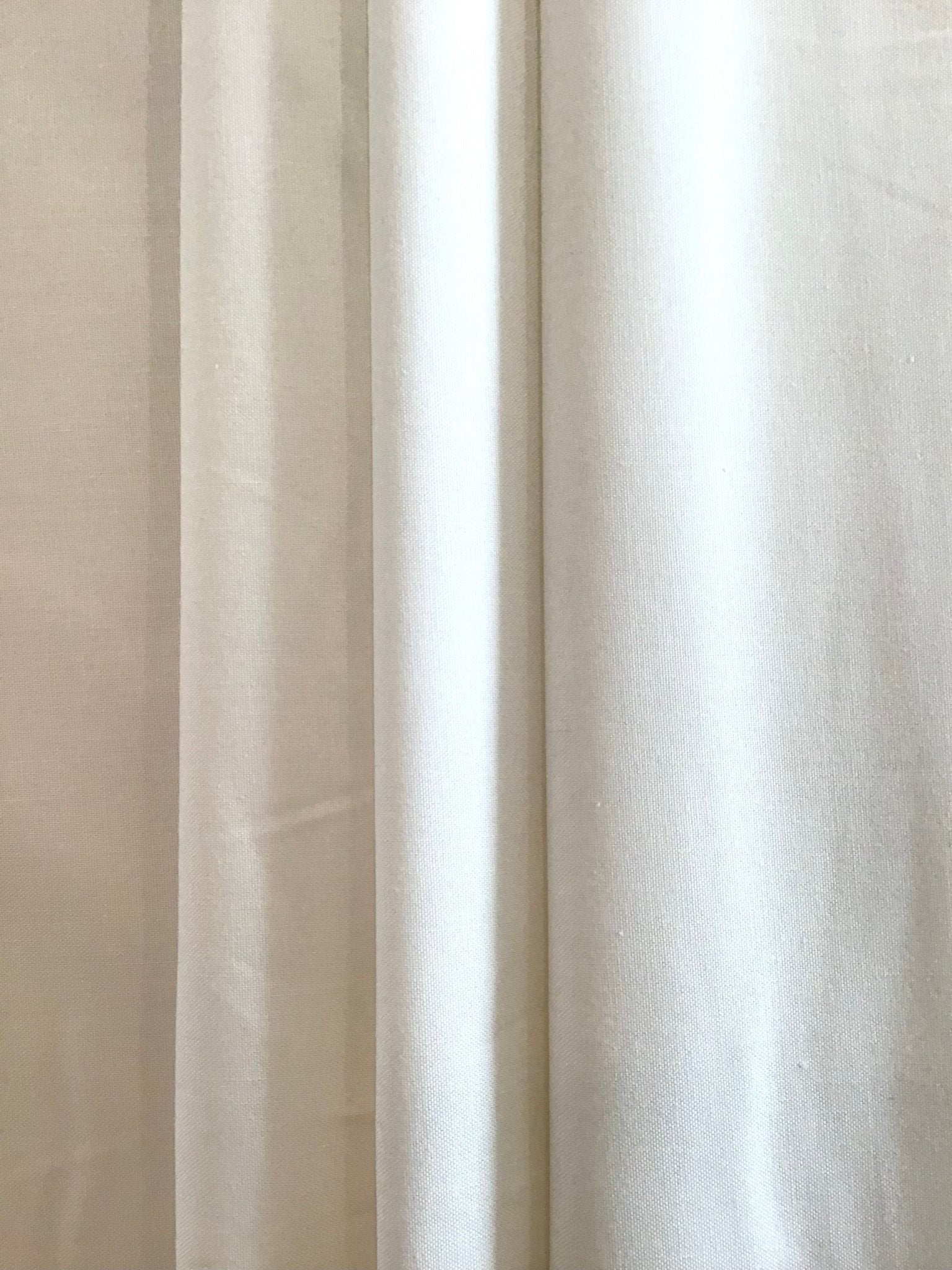 White Fabric 100% Cotton - Violet Elizabeth - Haberdashery