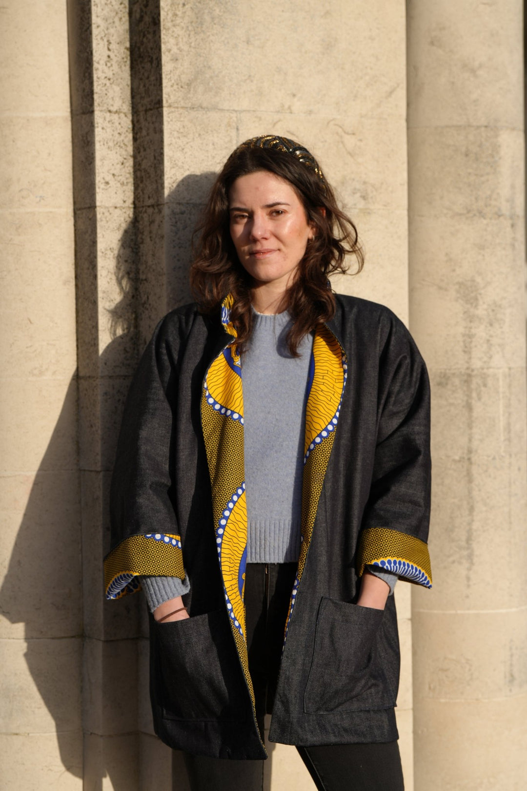 Wild, Wild Horses Denim Jacket: Mid Length - Violet Elizabeth - 