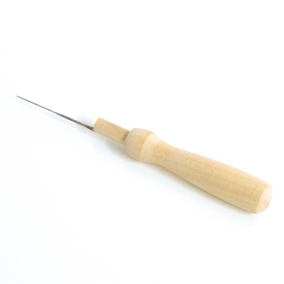 Wooden Felting Needle Holder (with one needle) - Violet Elizabeth - Haberdashery