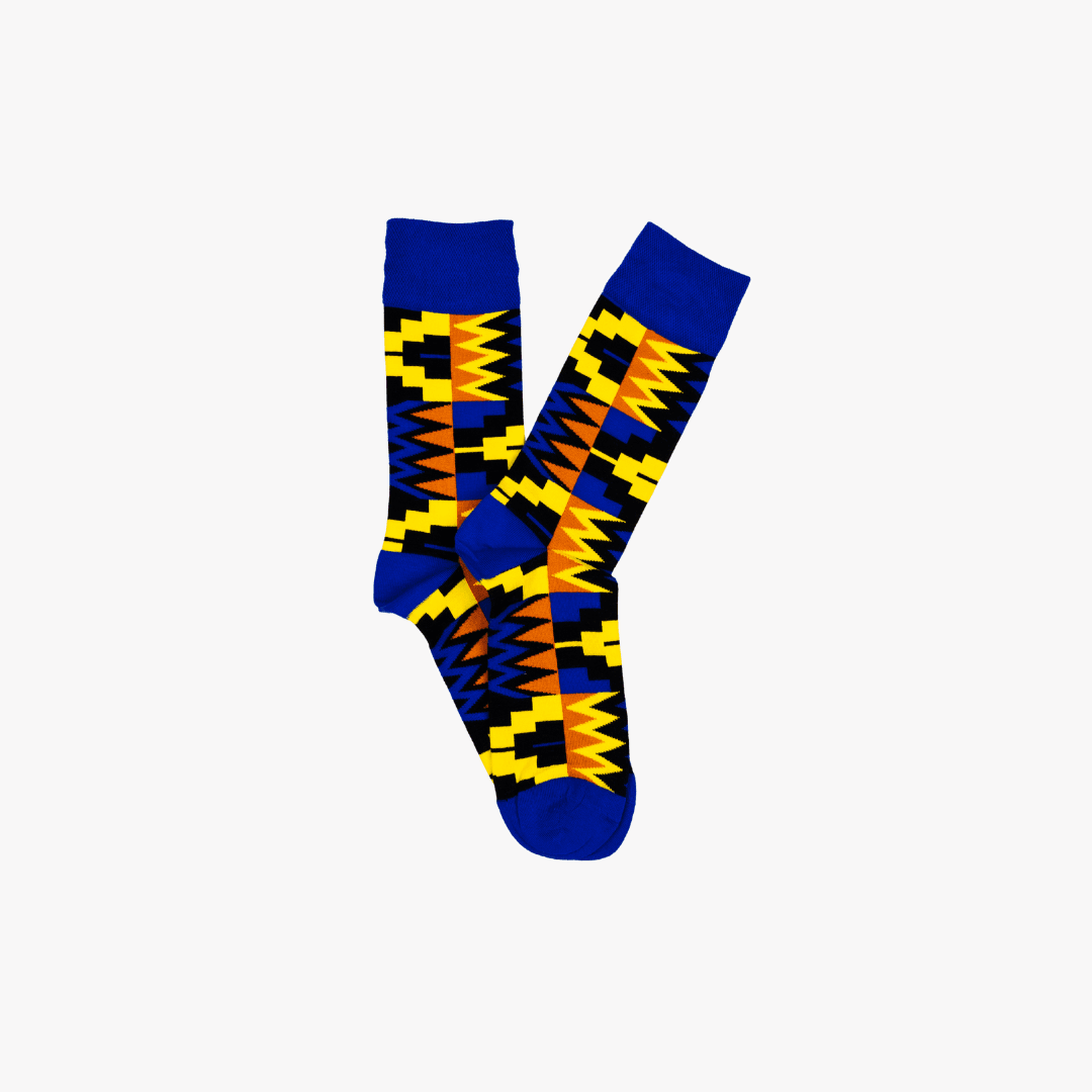 Zion Socks Blue - Violet Elizabeth - 