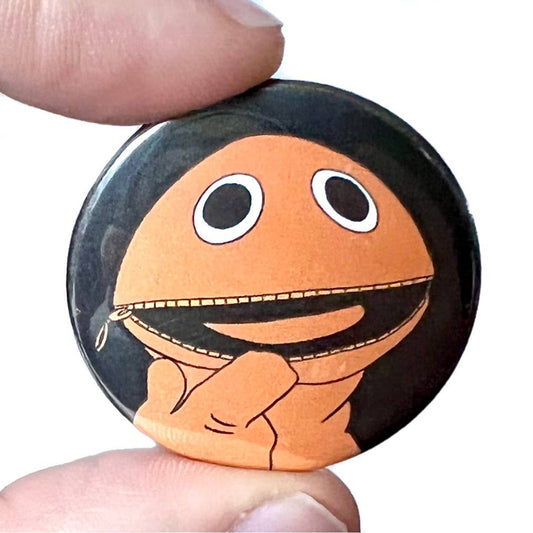 Zippy Rainbow Kids TV Inspired Button Pin Badge - Violet Elizabeth - 