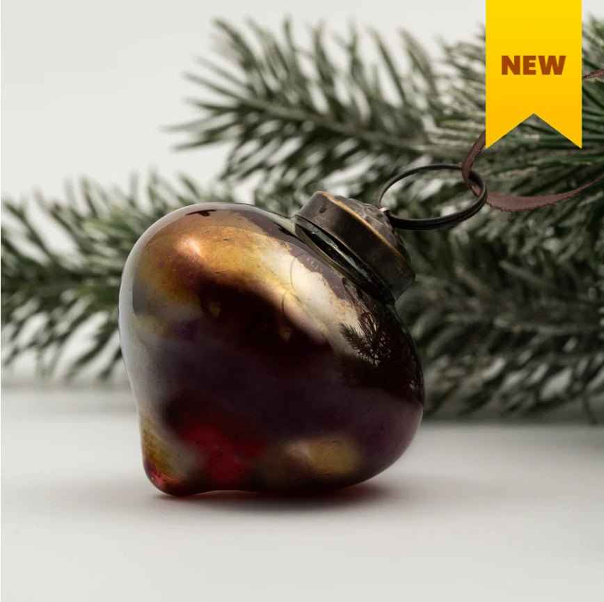 3" Glass Lustre Lantern,