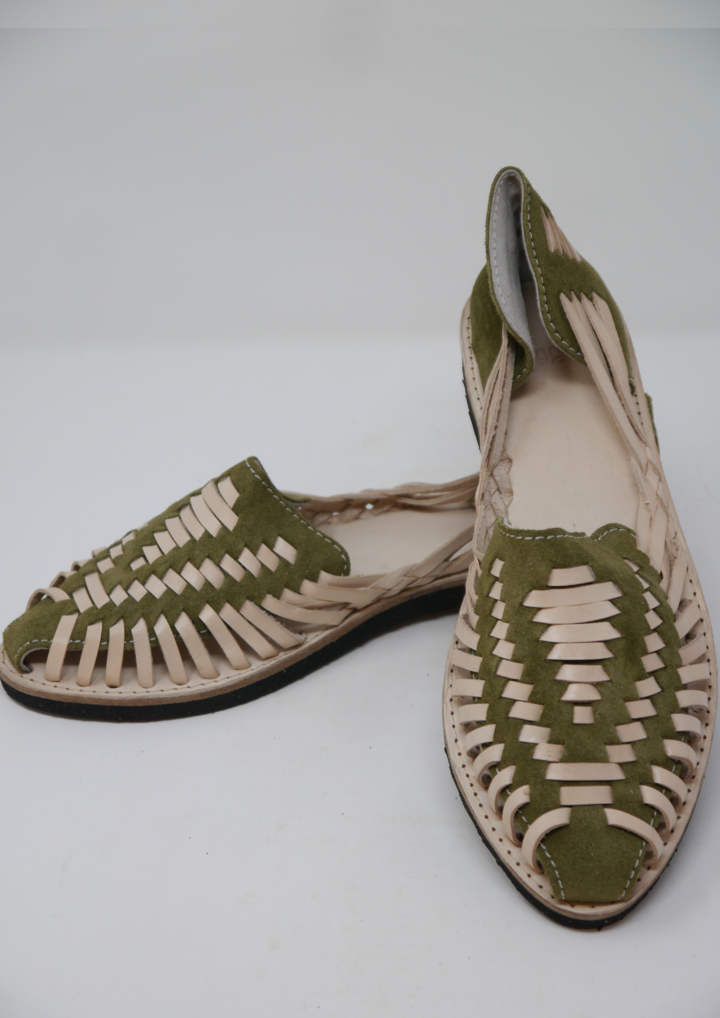 Huarache Green Shoes - Violet Elizabeth