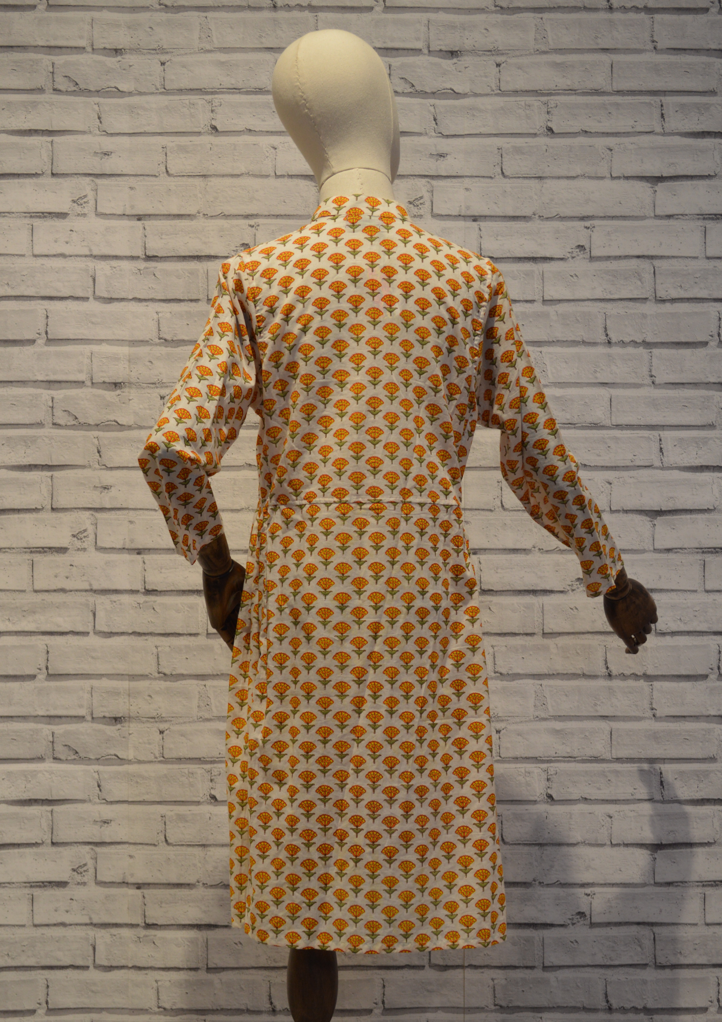 Long Kurta Yellow - Violet Elizabeth