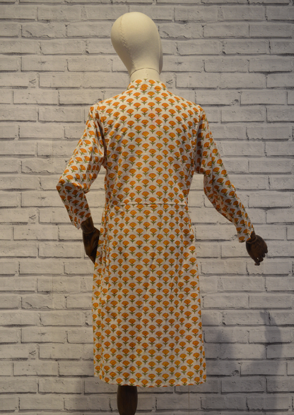 Long Kurta Yellow - Violet Elizabeth