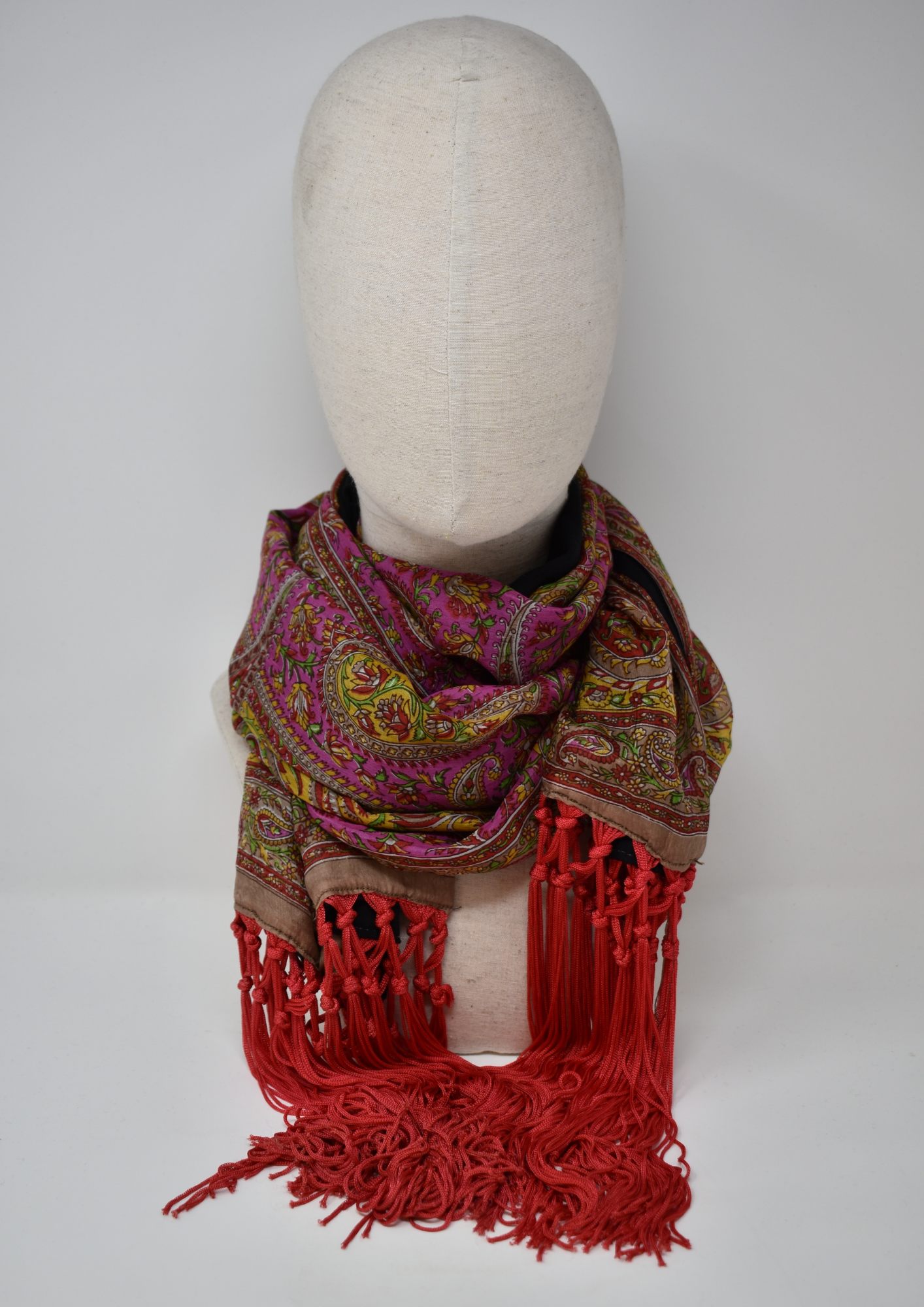 Kashmir scarf - Violet Elizabeth