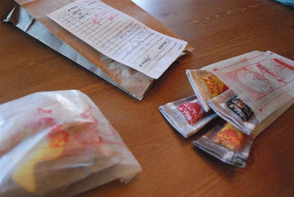 Asian Soy Sauce Packet Catnip Cat Toy