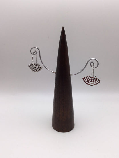 Beehive brass earring - Violet Elizabeth - Jewellery
