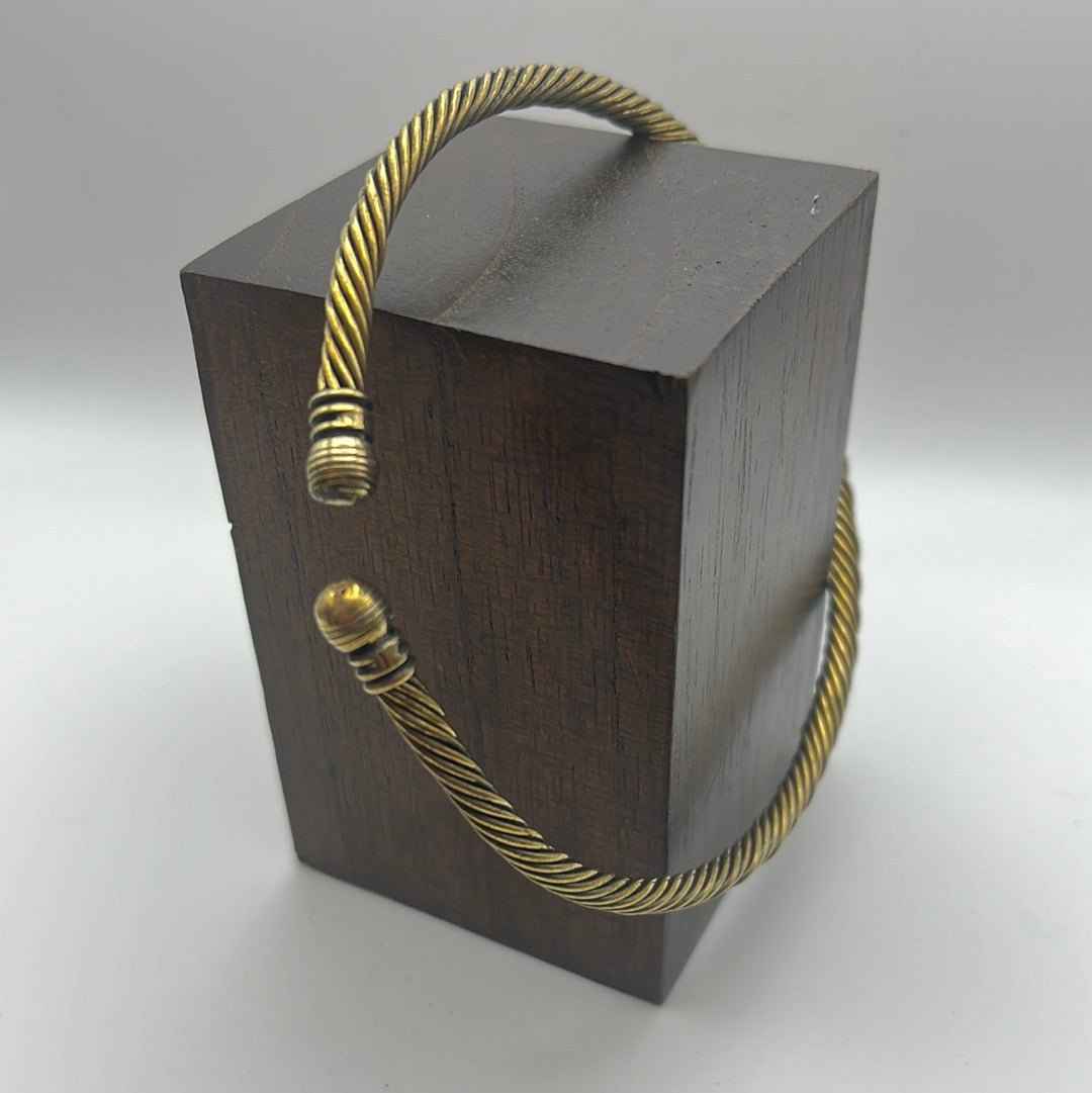 Brass Rope Upper Arm Band