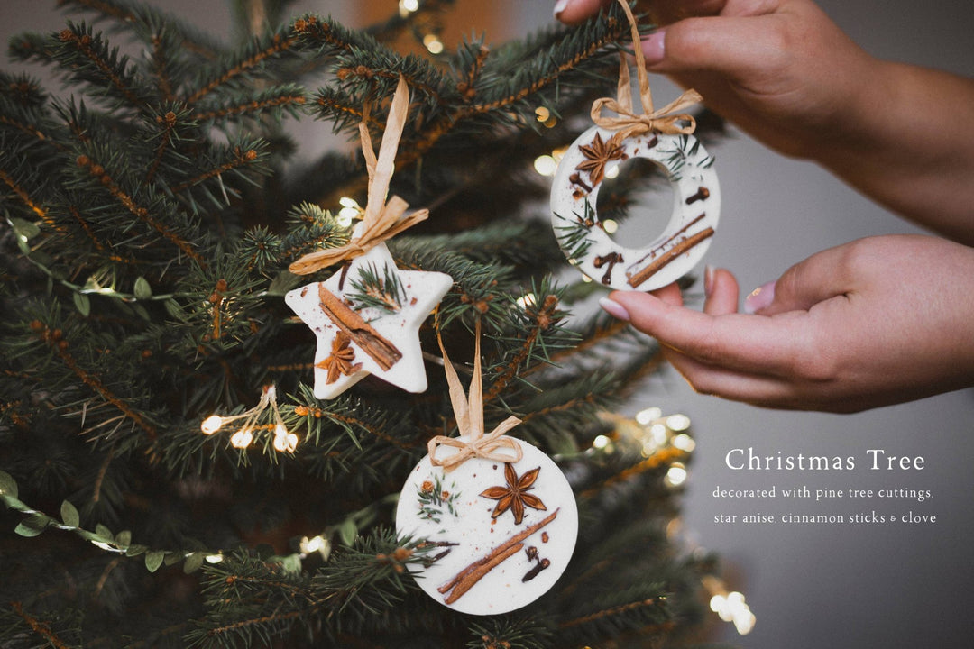 Christmas Scented Tree Decorations: Christmas Pine - Violet Elizabeth - Christmas Decorations