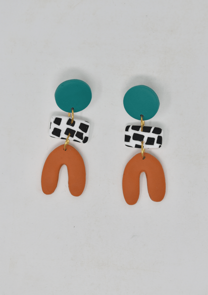 Dotty Shape Green - Violet Elizabeth - Jewellery