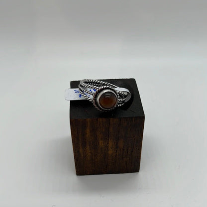 Elvis's quiff Brass Ring: Various Stones - Violet Elizabeth - Jewellery