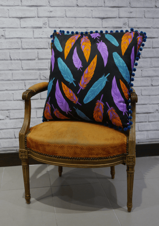 Feathers at Nightfall - Violet Elizabeth - Decor