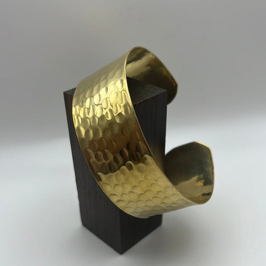 Hand tapped cuff - Violet Elizabeth - Jewellery
