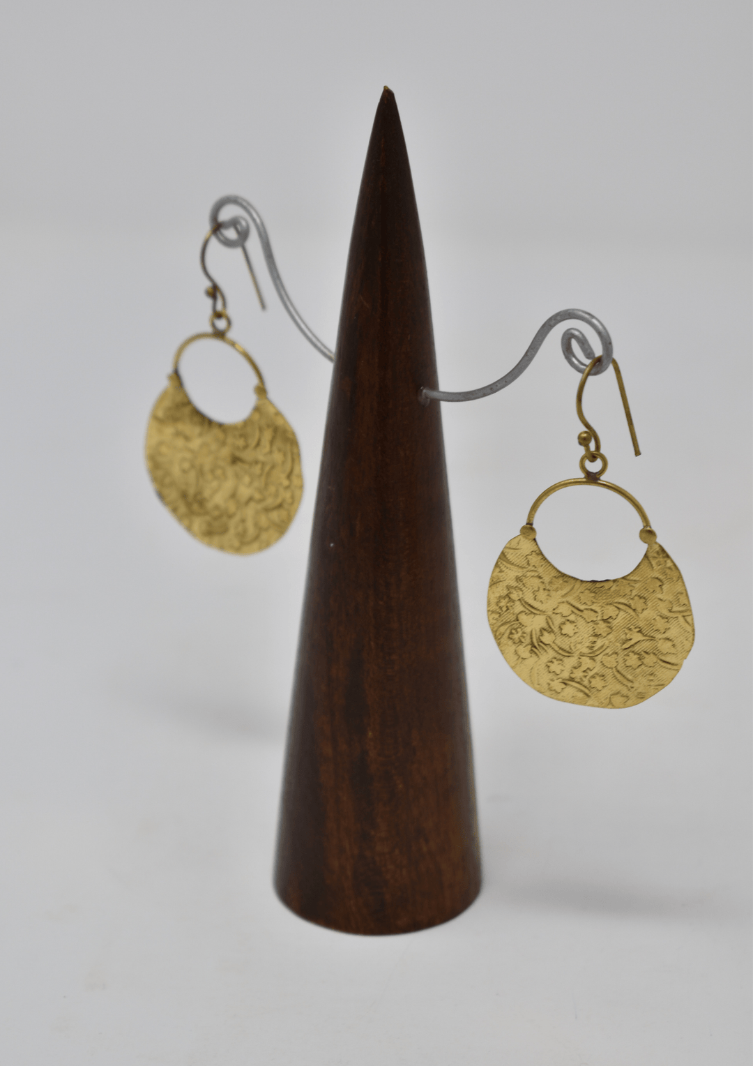 Handbag brass earring - Violet Elizabeth - Jewellery