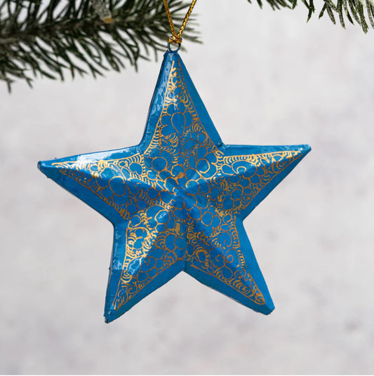 Christmas Decoration - 3D Hanging Star - Violet Elizabeth